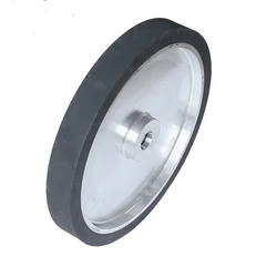 Dia. 400mm Solid Rubber Contact Wheel Belt Grinder Parts