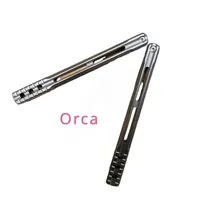 TheOne Orca Channel Titanium Handle D2 Blade Bushing System EDC Multi Tool