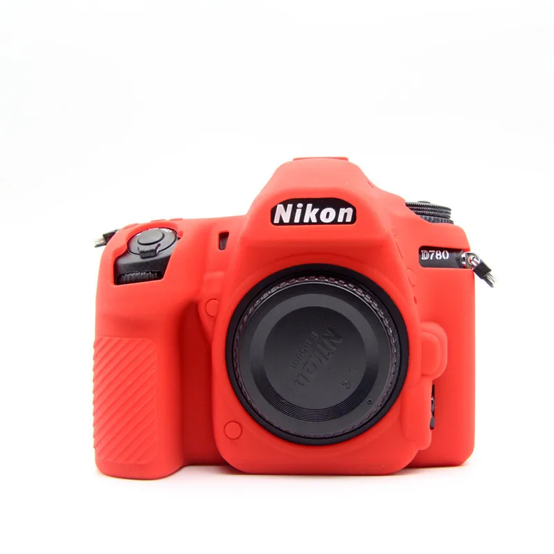 Soft Silicon Rubber Sleeve Armor Case Body Cover Protector Frame Skin for Nikon D780 DSLR Camera Shell Protective Video Bag