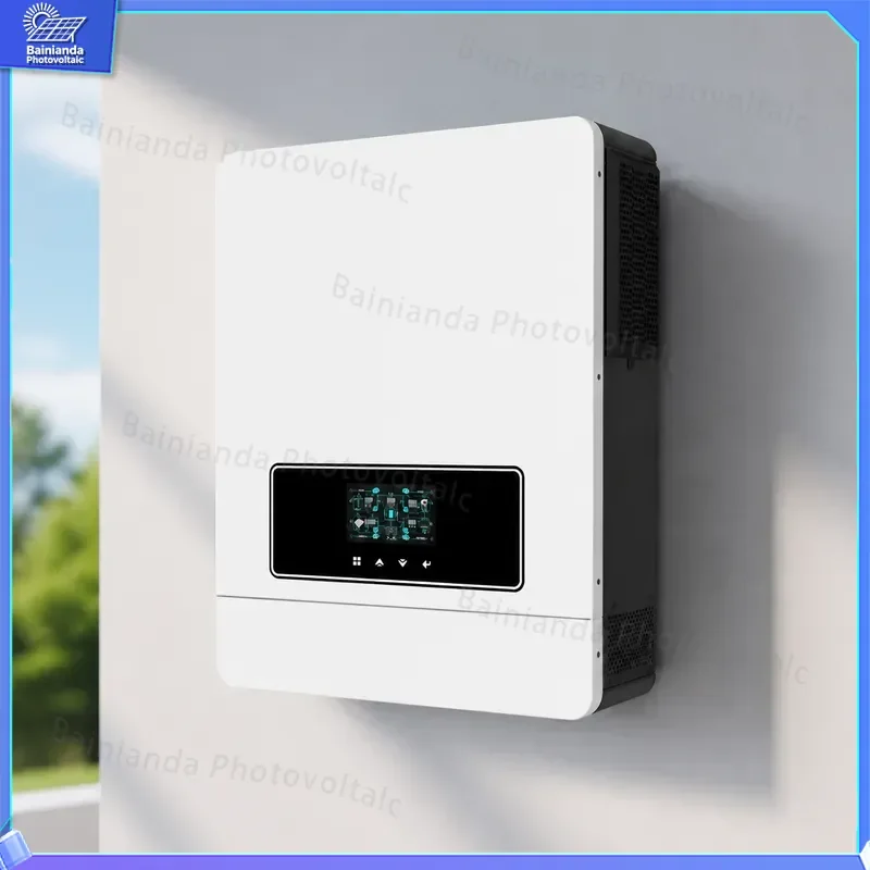 Hybrid Solar Wind Inverter 5KW Off Grid PV System Home Battery Storage Backup Power Generator Residential Energy Solution