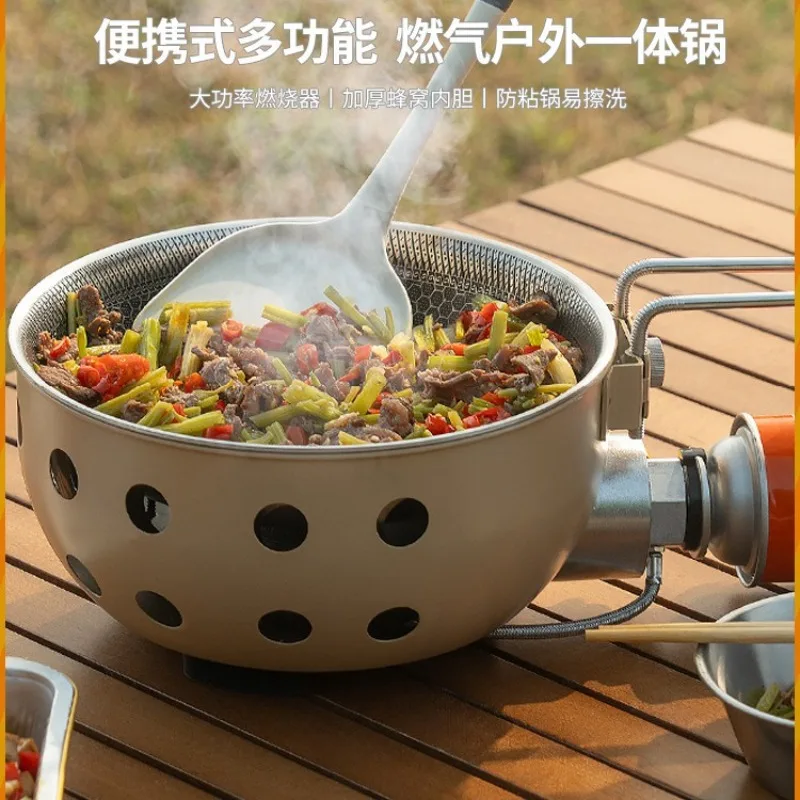 Estufa de Casete Portátil para - Camping Cooking One Pot reseña y precio