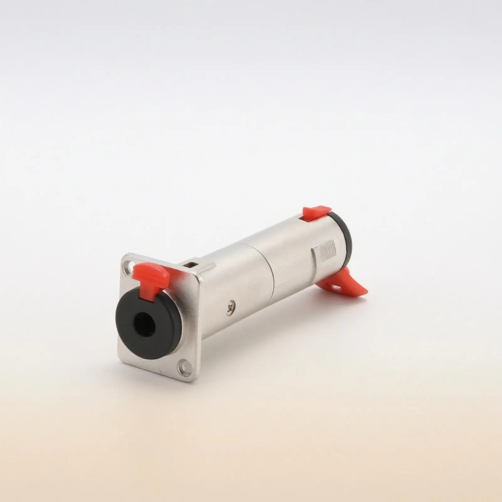 Straight-Through 6.35 Mm Female to Female Adapter Low-Noise D-Style Audio Jack