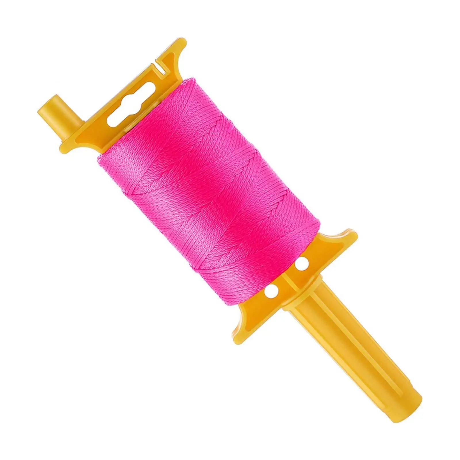Masonry Line with Spool Handheld Construction String with Handle Portable Twine Reel with Handle for Masons, Bricklayers,