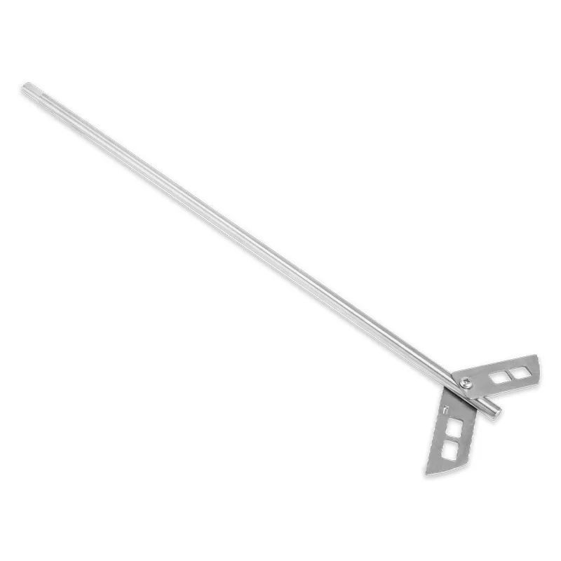 Beer Brewing Paddle, Stainless Steel Aeration Brew Paddle, Homebrew Stirrer Drill Mixer Rod,Built-in 3/8’’ or 1/2’’ Hex Head Bit