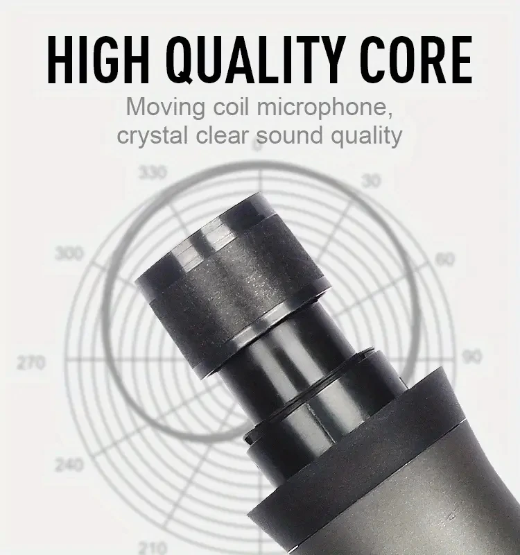 ميكروفون لاسلكي أسود محمول باليد مع واجهة ميكروفون ، مضخم تسجيل دي جي ، خلاط خلط ، 58 أنبوبًا ، ديناميكي ، ز ، 4 من من من من ، 2 من ، 1 #4