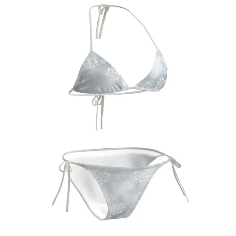 Vintage 2 peça define string bikini ternos sexy impresso moda americana praia emagrecimento férias-perfeito verão banho 2025 novo