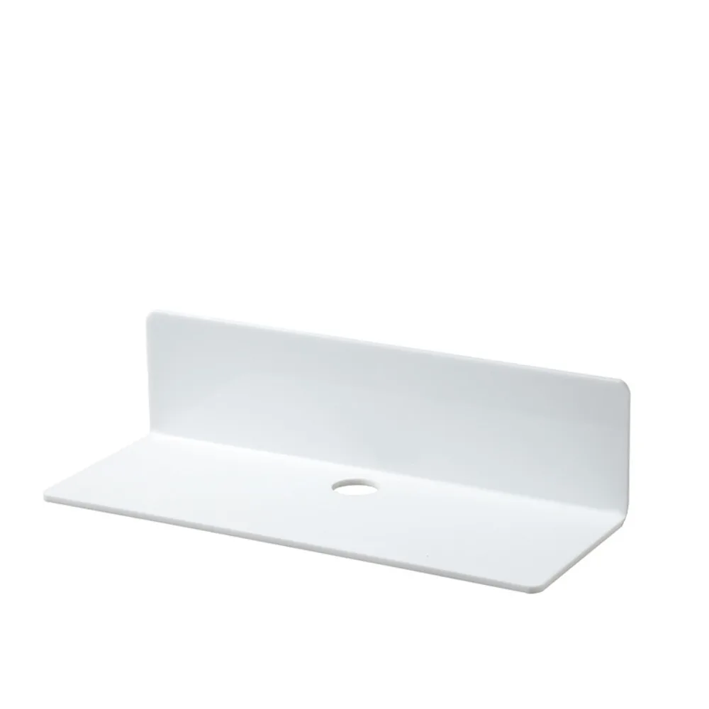 Estantes flotantes de acrílico de estilo minimalista, estante de pared blanco montado en la pared, estante de almacenamiento de 5mm, estantería para niños, figuras de acción