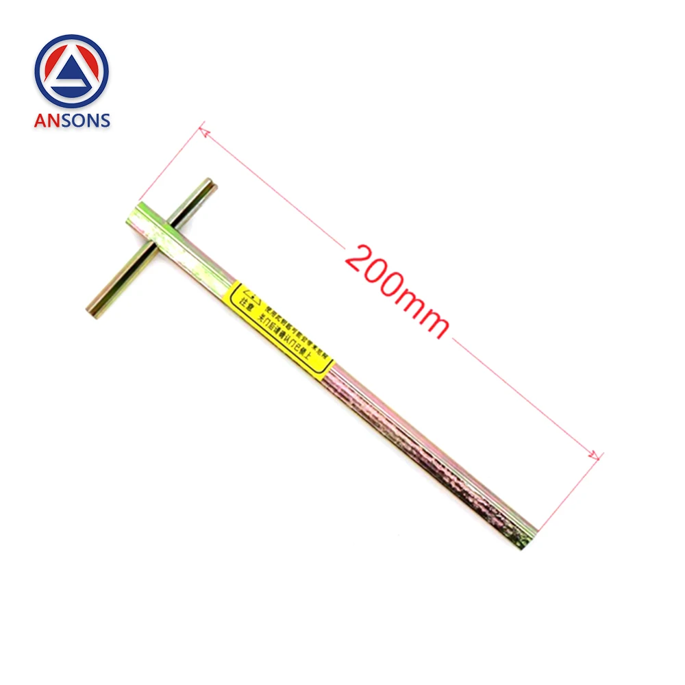 100mm 200mm 300mm Elevator Triangular Key Lift Triangle Key KONE OTIS Mitsubishi Hitachi Thyssen Ansons Elevator Spare Parts