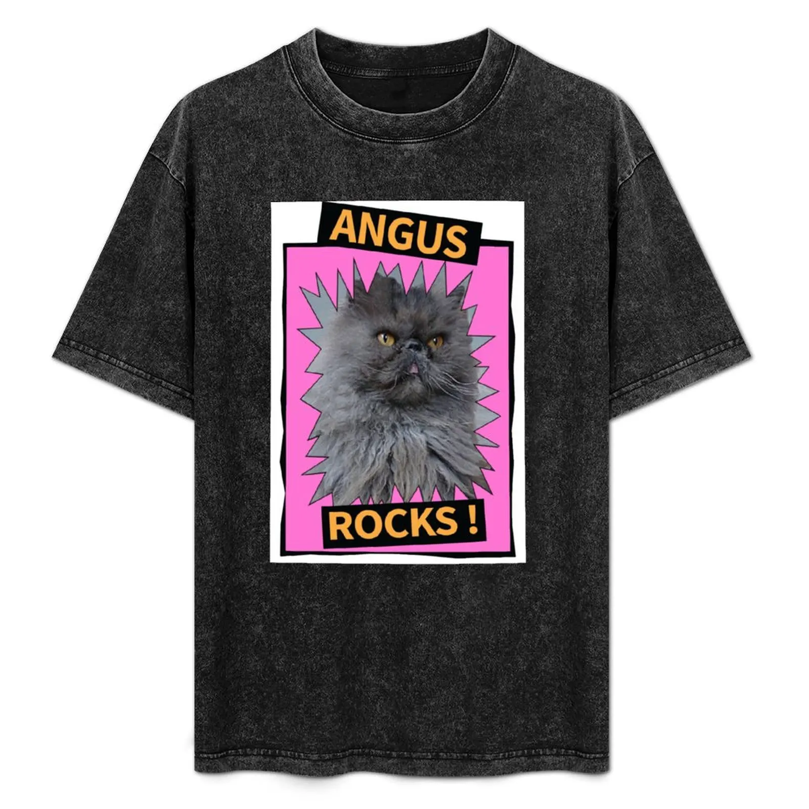 Angus Rocks T-Shirt T-Shirt baggy shirts for a boy cotton t shirt men