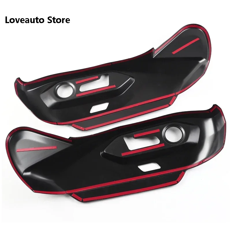 For VW Touareg 2021 2020 2019 Car All-inclusive ABS Electric Seat Button Decoration Frame Button Sticker Accessories