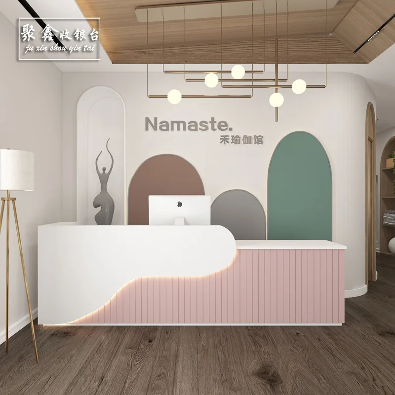 

Обучающие стойки регистрации, простые модные стойки регистрации для творчества, офисная мебель, стойка регистрации и стол YS40CC