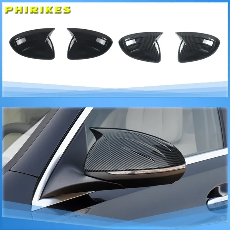 

For Mercedes Benz C Class W206 C200 C220 C260 C300 2022 Car Accessories Rearview Mirror Cover Caps Shell Trim Protective Sticker