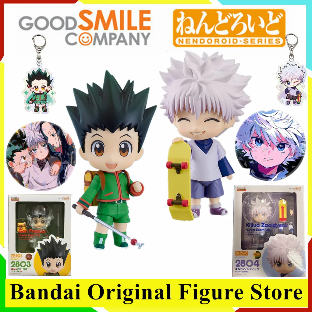 original-bandai-killua-zoldyck-gon-freecs-hunter-x-hunter-examen-anime-figure-jouets-action-2803-2804-q-ver-poupee-de-collection-pvc