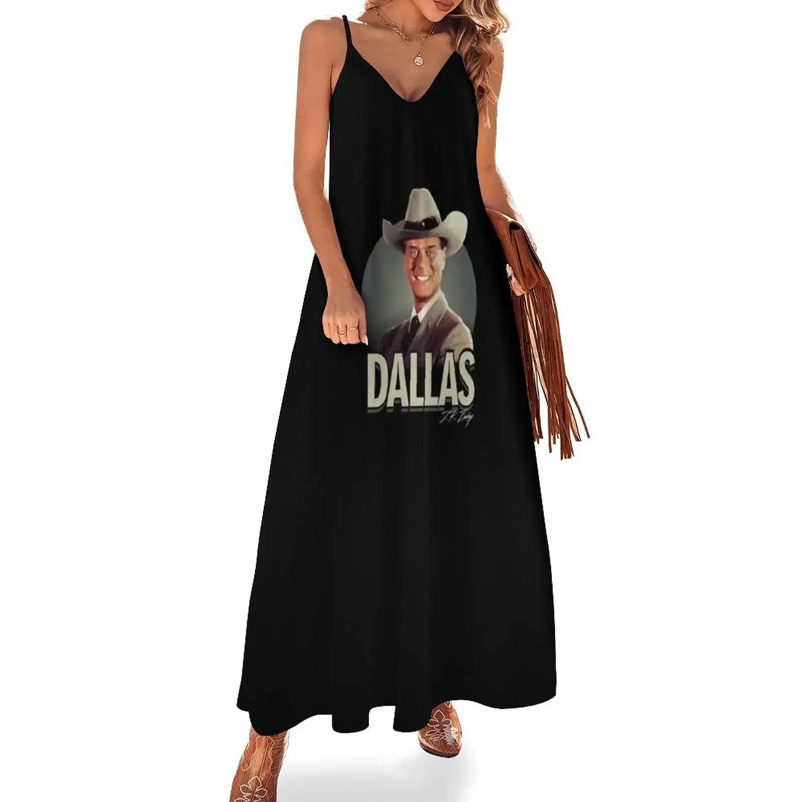 

JR Ewing - Dallas Sleeveless Dress dresses for women women's fashion dresses Dress