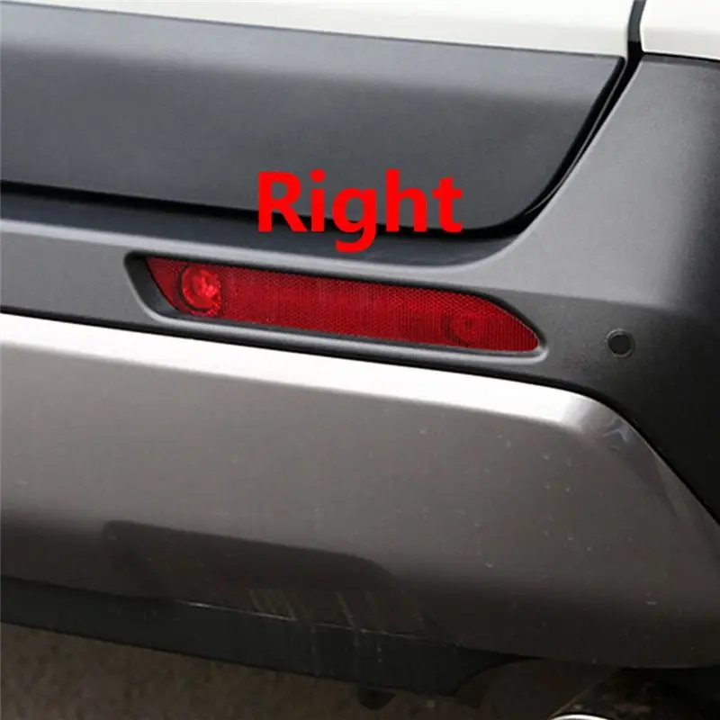 #88R Automotive Parts & Accessories,Car Rear Bumper Reflector Light for Toyota RAV4 2021 2022 Red Shell (Red)