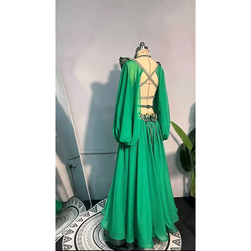 Customized Eastern Bellydance Dress Indian Clothes Women Belly Dancing Bra and Skirt Set Oriental Dance Costume Group Stage Wear