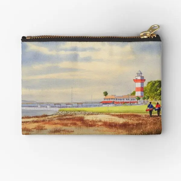 

Harbor Town Golf Course Sc Zipper Pouches Underwear Cosmetic Pure Panties Men Wallet Coin Bag Storage Women Pocket Key