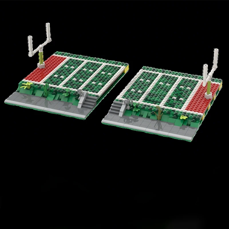 

1416pcs MOC City Football Field 48x32 Modular Buildings Building Blocks Christmas Gift Showcase Ready DIY Project Ideal