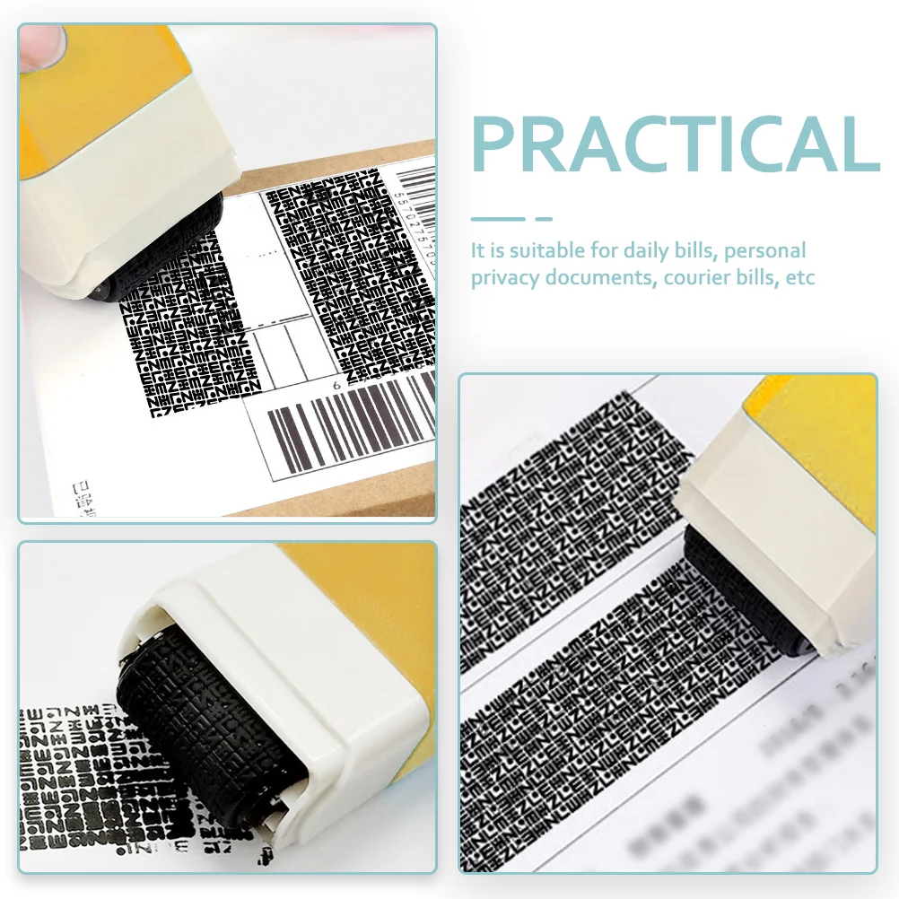 Security Cable Seals Confidential Garbled Roller Personal Identify Privacy