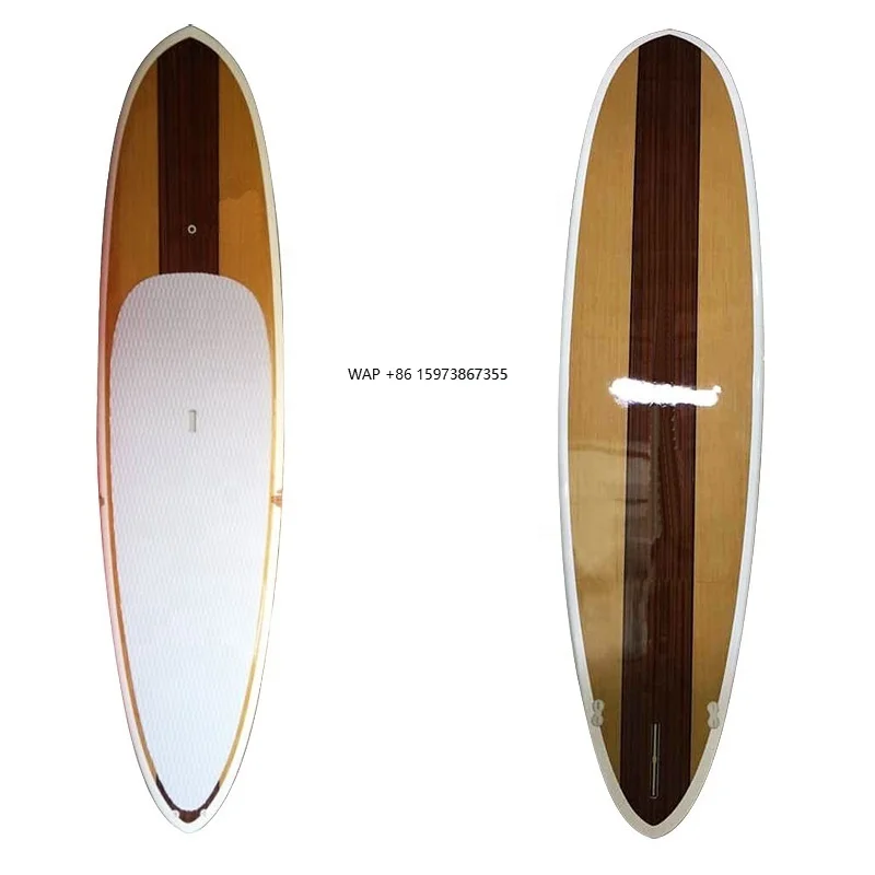

High Volume Wooden Stand up Paddle SUP Boards 10'6" *32" * 4 1/2" SUP