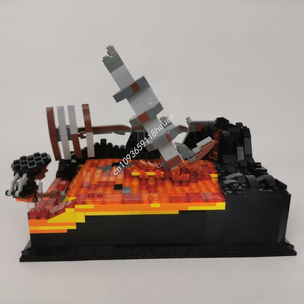 

1230pcs MOC Battle the Heroes Kinetic Diorama Episode Star Model Building blocks Kids DIY toys Christmas gifts