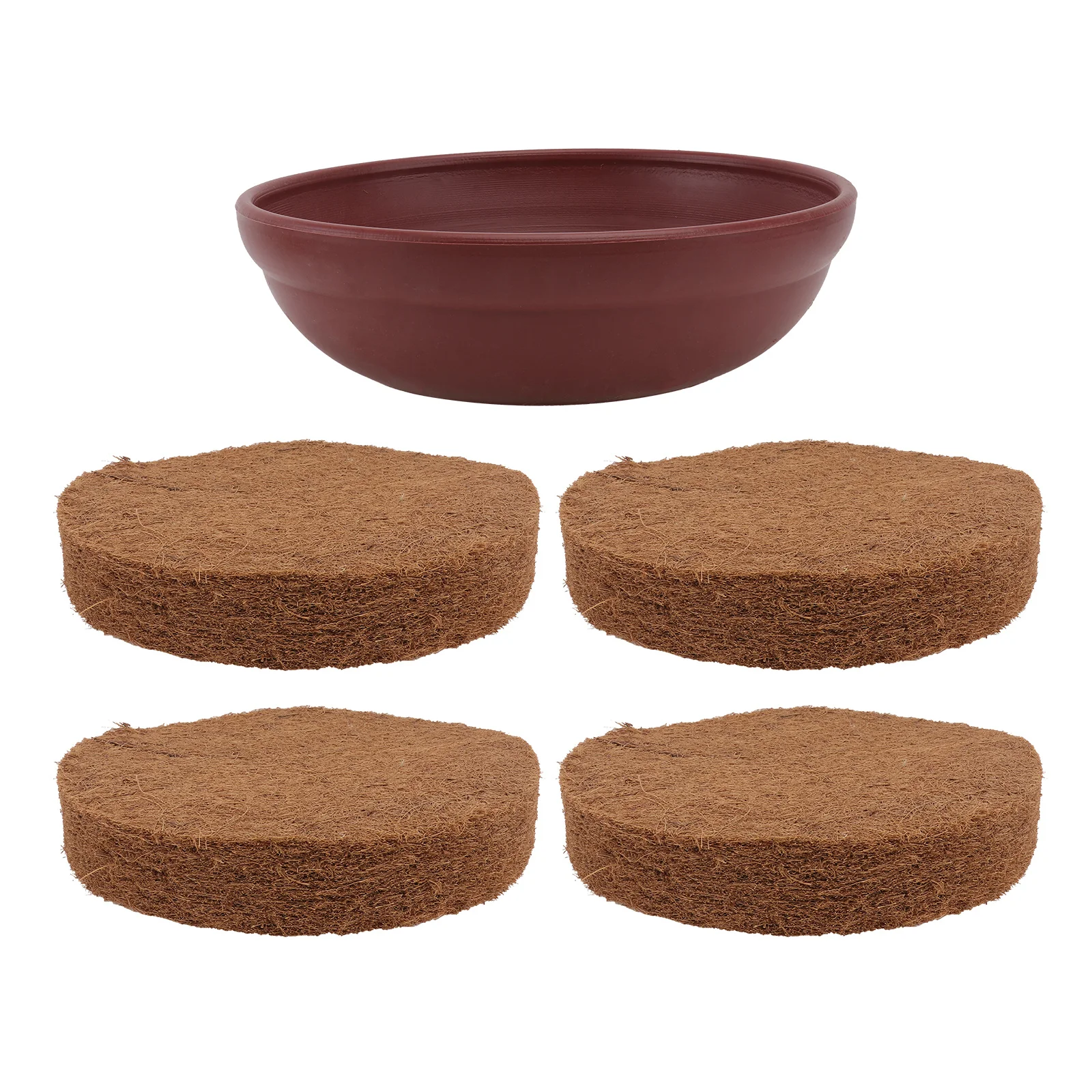 

1Set Pigeon Nest Mat Premium Durable Bird Nest Pad Reusable Lightweight Coir Pad Breeding Supply Pigeon Accessories