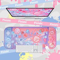 Jet Warrior Large Mouse Pad Spraton Table Pad Computer Desk Accessories Mousepad Gaming 900x400 Carpet Rug Keyboards Game