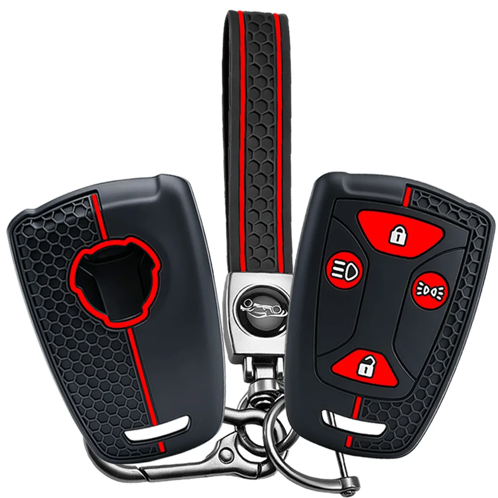 Remote Silicone Car Key Case for Saab Truck DC13 143 148 141 R S G P Series Scania 1993 Fob Cover Holder Protect Accessories