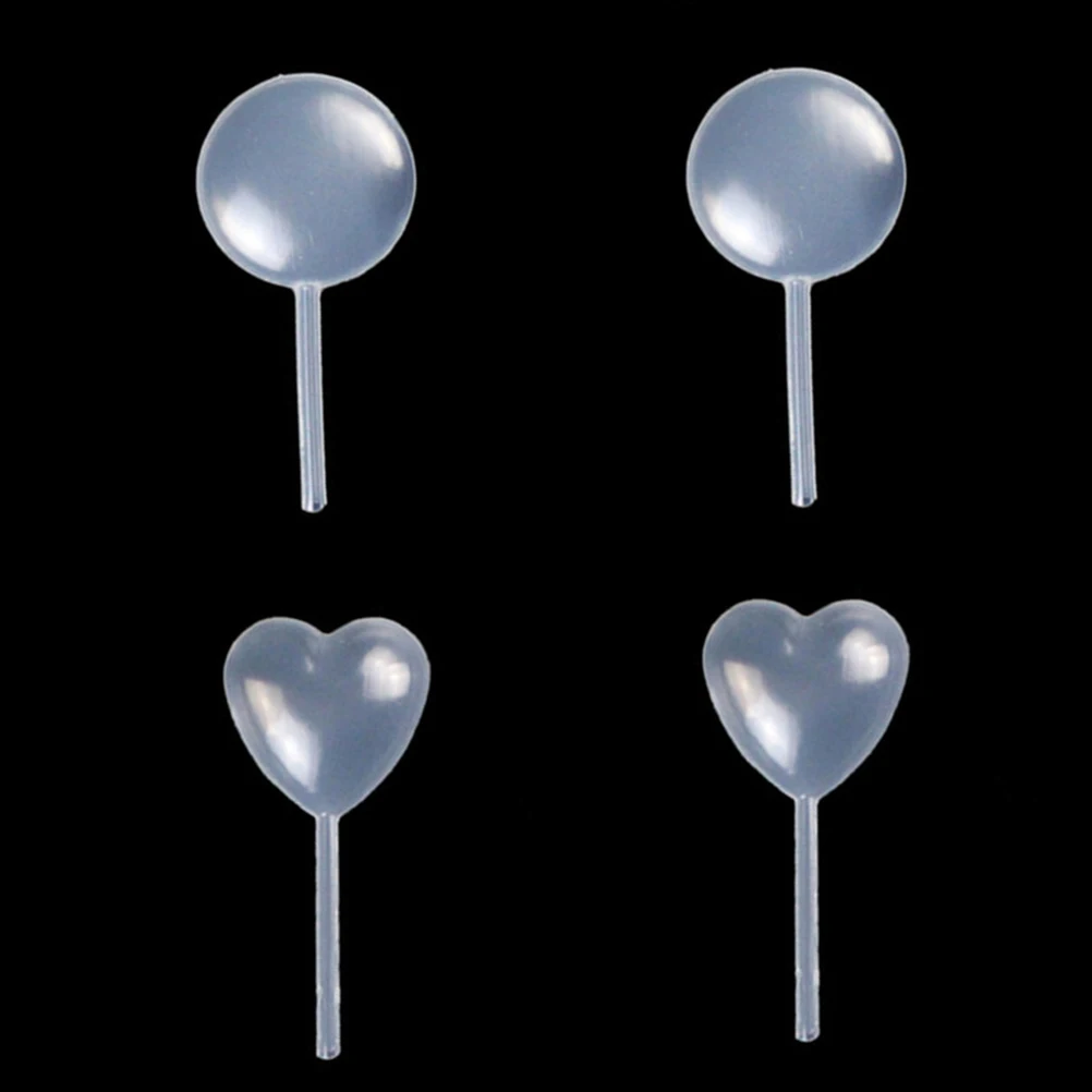 

150 Pcs Love Straw Droppers Cake Ice Cream Pipette Heart Shape Baking Supplies 4 ML for Injection Dessert