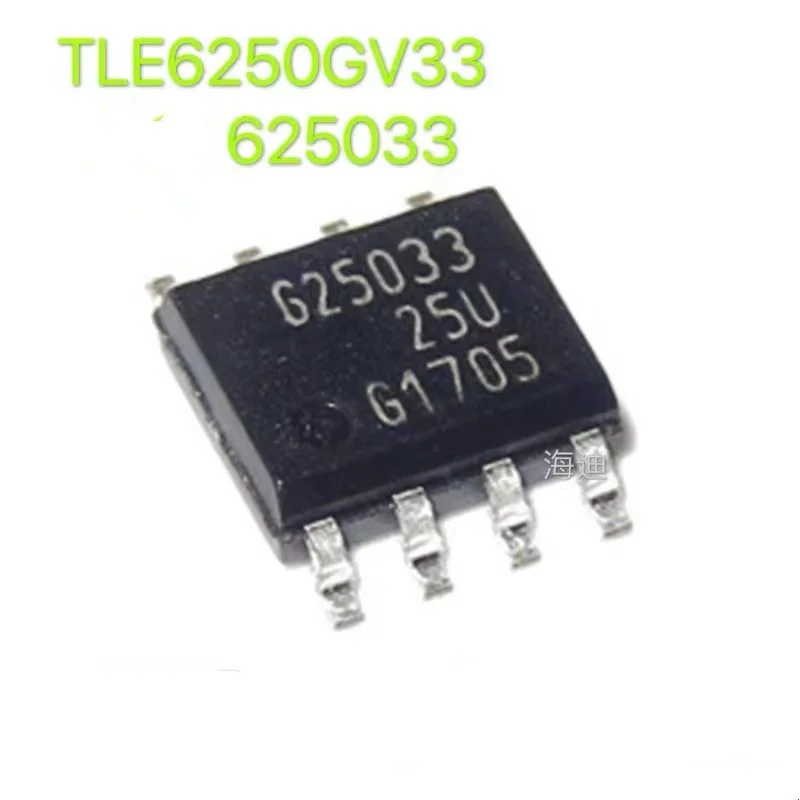 10PCS 100% New TLE4250-2G  SCT595-5 TLE6250G TLE6250GV33 625033 SOP-8 Brand New Original Chips ic