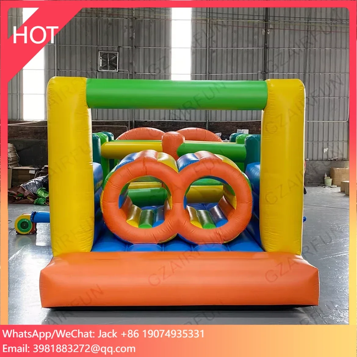 

Custom Outdoor Sports Games Kids Obstacle Course Inflatable Adult Inflatable Obstacle Course 5k