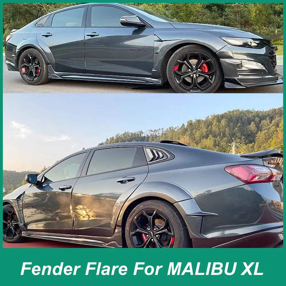 For Chevrolet Malibu XL 2018 19 20 21 Body Kit Fender Wheel Arch Protection Spoiler Diffuser Exterior Modification  ABS Material