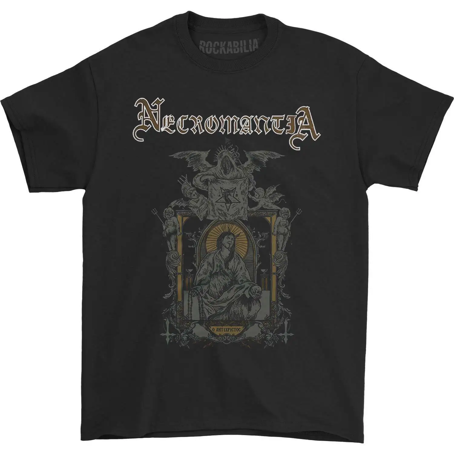 

Men's Necromantia Antichrist Tee T-shirt XXX-Large Black