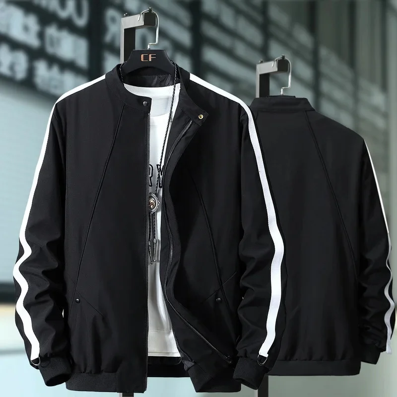 9xl 10xl Plus Size Jassen Mannen Herfst Windjack Jassen Bomber Casual Mode Honkbal Mannen Outdoor Bovenkleding