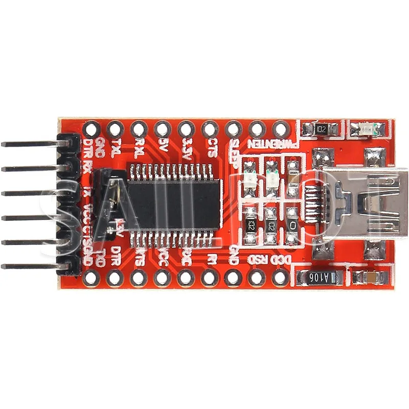 1-10 SZTUK FT232RL FT232 FTDI USB 3.3V 5.5V do TTL Moduł adaptera szeregowego dla Arduino FT232 Pro Mini Port USB TO TTL 232 Type-C USB — zdjęcie produktu 3