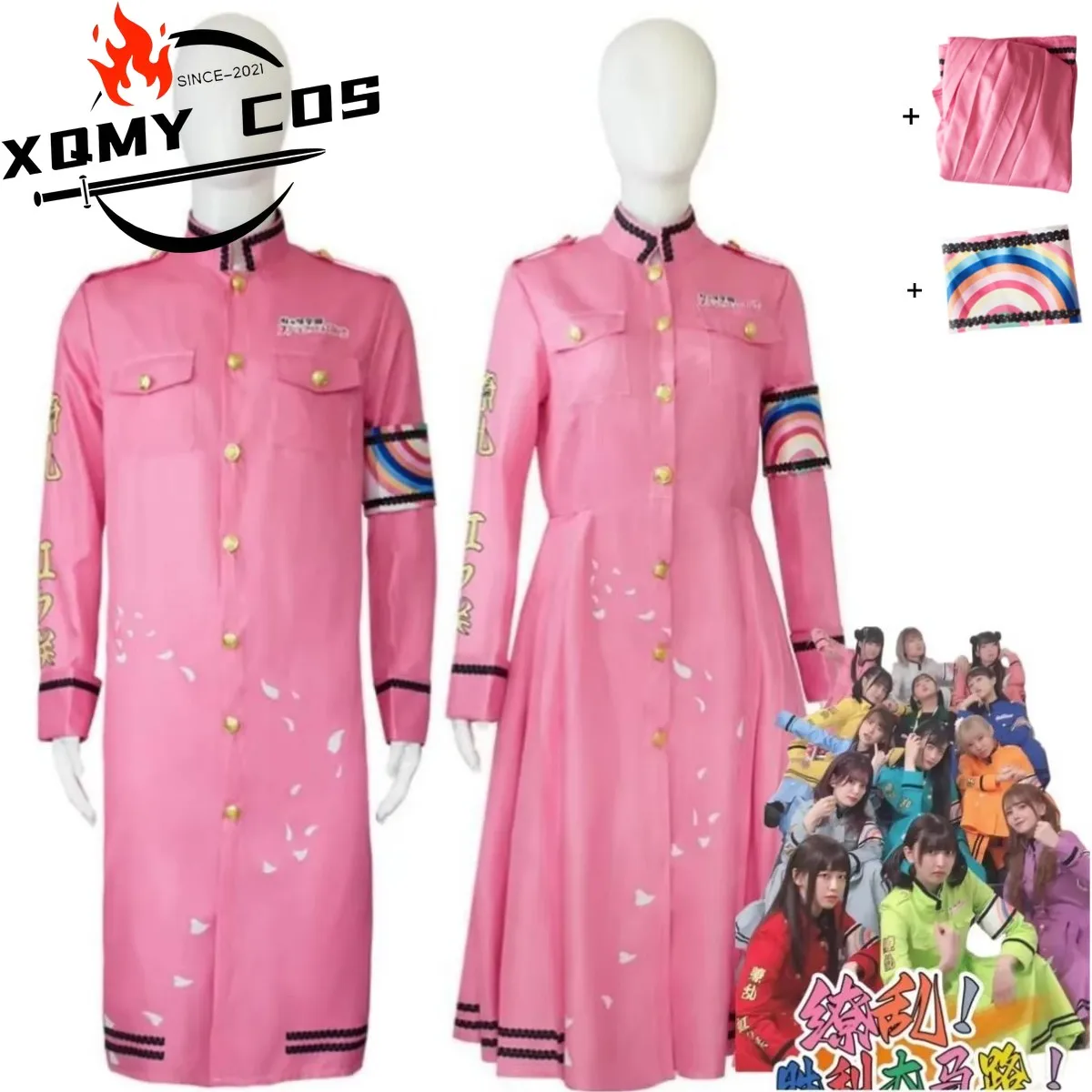 

XqAnime Love Live! Nijigasaki 5th Uehara Ayumu Takasaki Yū Osaka Shizuku Косплей Костюм Victory Customized Мужчина Женщина Платье Костюм