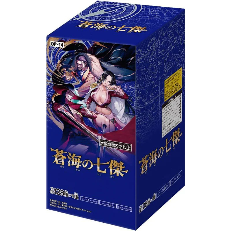 New BANDAI ONE PIECE Card Game The Azure Sea's Seven OP-14 Booster