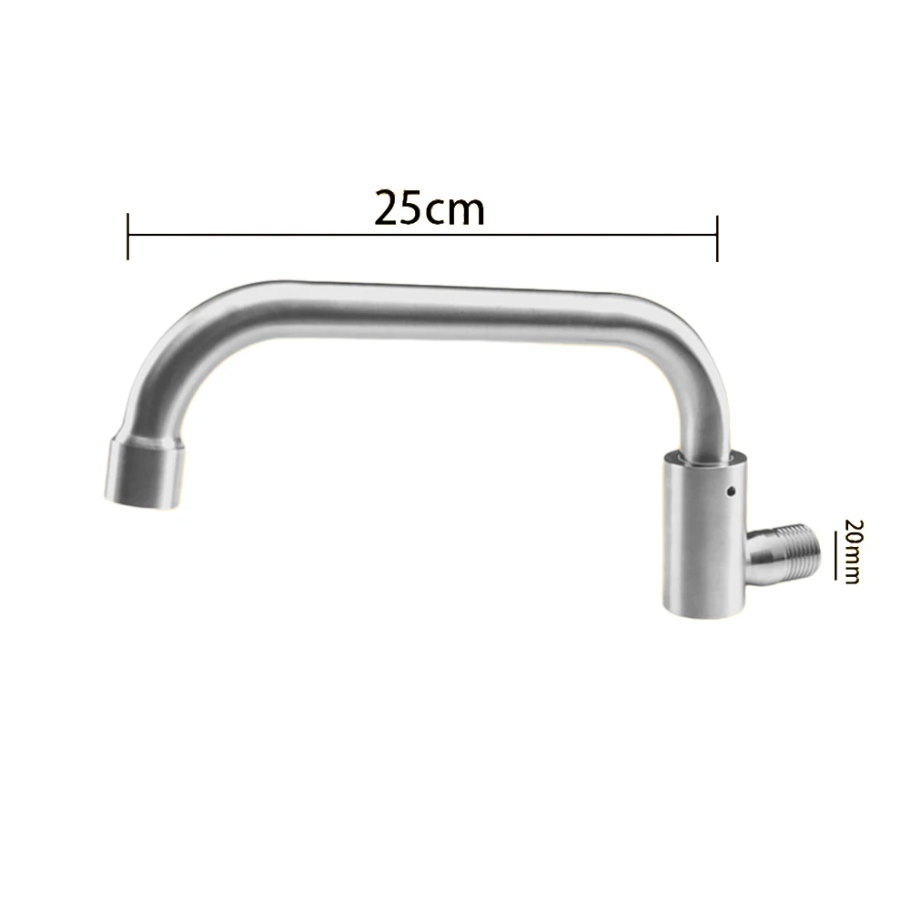 Wall Mounted Kitchen Faucet Rotating Swinging Stove Dedicated Faucet   Hotel Kitchen Water Purifier Single Lever Hole Tap