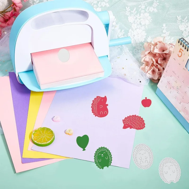 1pc Hedgehog Love Heart Die-Cuts Set for DIY Scrapbooking Festival Greeting Cards Diary Journal Making Paper Cutting Album