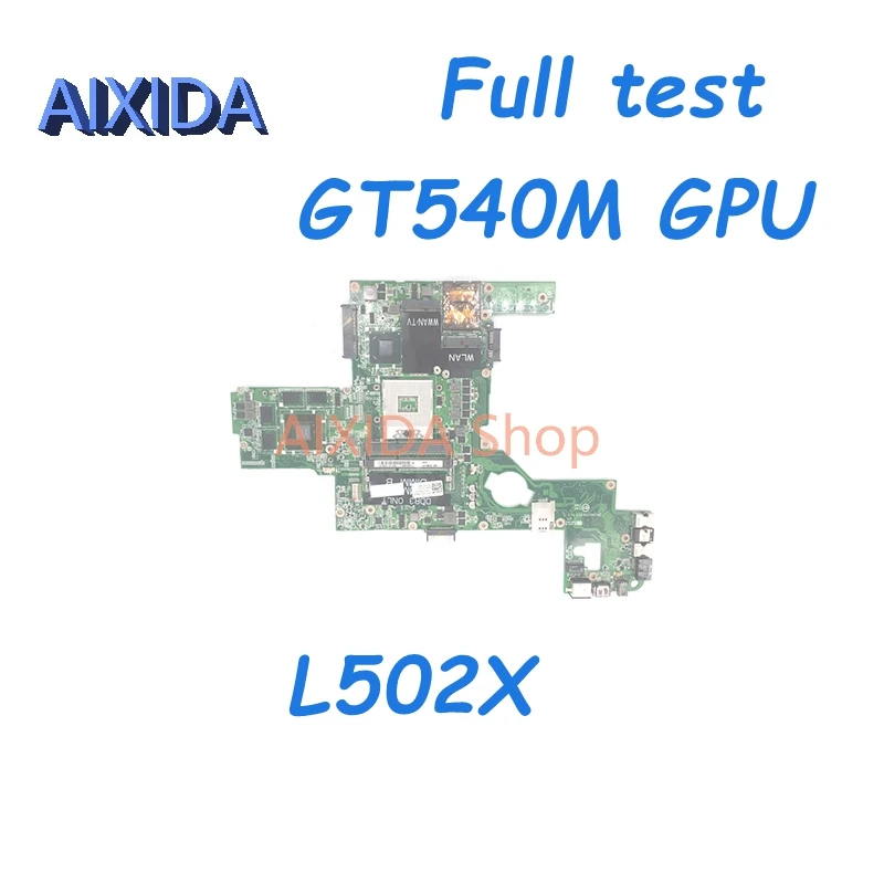 

AIXIDA DAGM6CMB8D0 714WC 0714WC CN-0714WC Laptop Motherboard s989 for Dell XPS L502X Mainboard HM67 DDR3 GT540M GPU Full Test