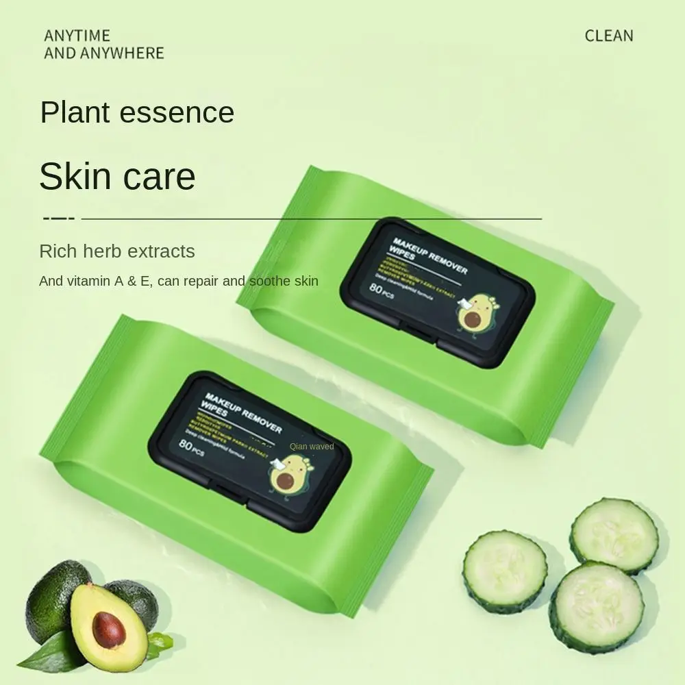 12/60/80PCS Soft Makeup Removal Wipes Face Cleaner Microfiber Disposable Cotton Wipes Tool Makeup Accessories