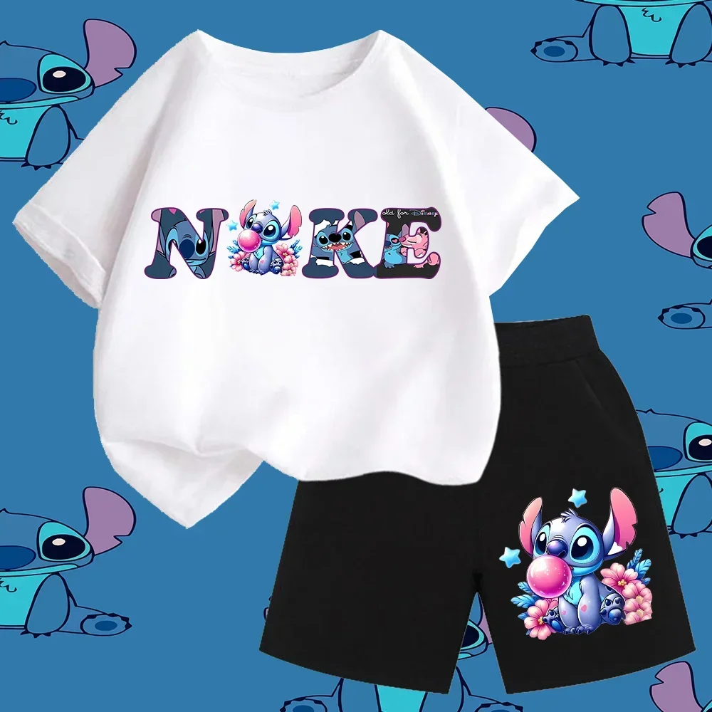 

Модный и модный комплект футболок Disney Kids с мультяшным принтом: очаровательная удобная одежда для мальчиков и девочек — Микки, Минни Подробнее