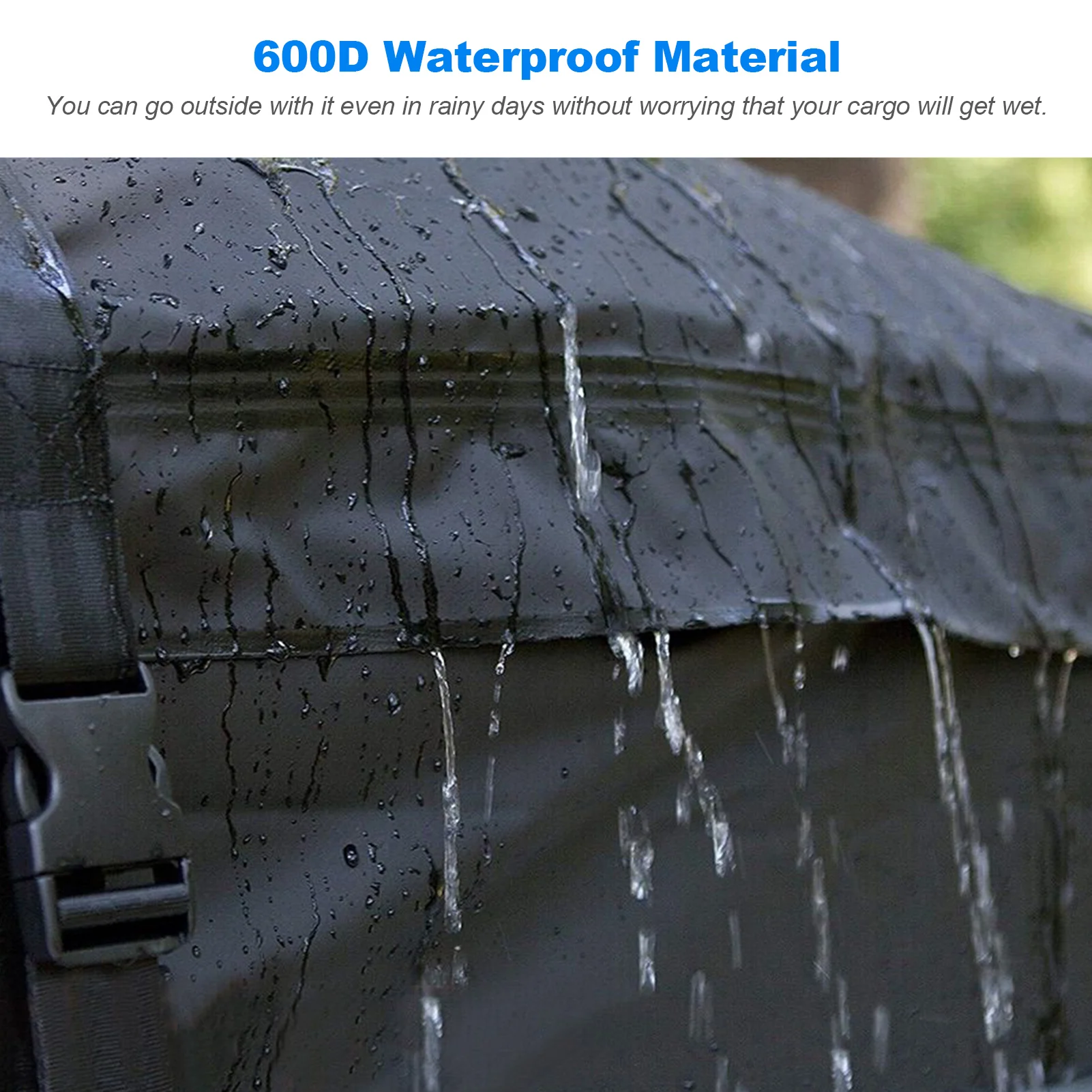 566L/425L Universal Car Roof Cargo Carrier 420D/600D Waterproof Cargo Bag Luggage Bag Storage Cube Bag For Travel Camping Car - view 6