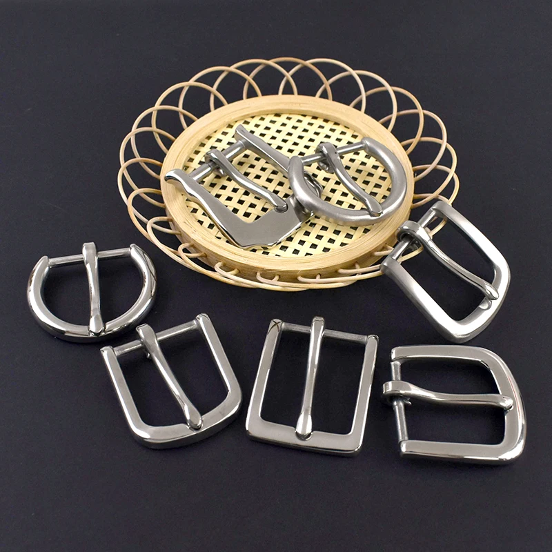 

1Pc 25mm Stainless Steel Pins Buckle for Leather Belt Bag Strap Single Pin Buckles DIY Waistband Sewing Hardware Accessories