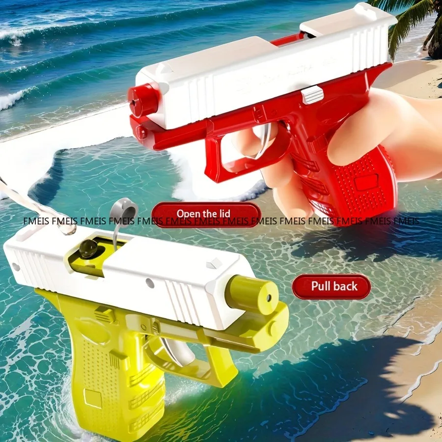 FMEIS 2pcs Durable ABS Water Guns for Youngsters - Outdoor & Indoor Water Play Toys Perfect for Pool Parties Playful Pool Toys