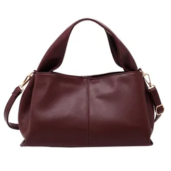 Large Shoulder Side Bag For Women 2023 Trend Designer Winter Simple Solid Color Big High Capacity Tote Bags Handbags