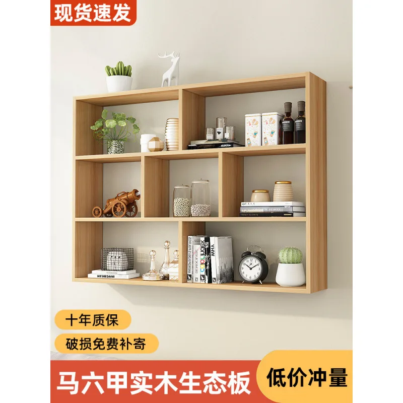 

Solid wood storage wall cabinets storage shelves mounted bookshelves wall mounted wall storage cabinets creative shelv