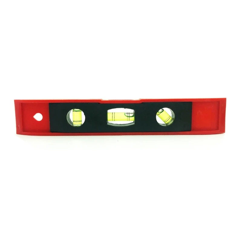 Magnetic ABS for Shell S-pirit Level Ruler with3 Bubble Portable Vertical Horizontal Ruler High Quality Furniture Tool