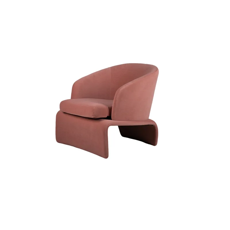 

Minimal single sofa chair hotel lobby small apartment sofa leisure chair beauty salon bed and breakfast chair