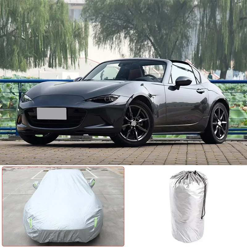 

For 2016-2024 Mazda MX-5 Car Outdoor Car Cover Anti-UV Sun Shade Snow Rain Dust Protection Cover Car Protection Accessories